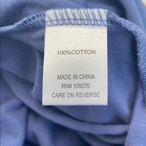 The Black Dog Men’s Classic Blue Short Sleeve V- Neck Tee XL - Picture 8 of 13